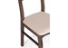 Миниатюра фото стул деревянный woodville амадиу бежевый / орех 528927 | 220svet.ru