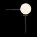 Миниатюра фото настенный светодиодный светильник loft it meridian 10132/b black | 220svet.ru