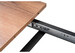 Миниатюра фото стол деревянный woodville лота лофт 140 25 мм дуб делано темный / матовый черный 489747 | 220svet.ru
