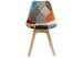 Миниатюра фото стул деревянный mille fabric multicolor | 220svet.ru
