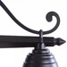 Миниатюра фото уличный настенный светильник arte lamp monaco a1492al-1bk | 220svet.ru