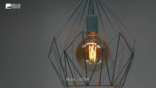 Миниатюра фото подвесной светильник eglo vintage 49259 | 220svet.ru