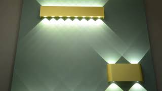 Миниатюра фото настенный светодиодный светильник odeon light magnum 3893/8wl | 220svet.ru