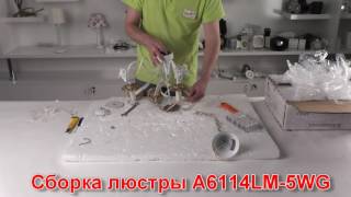 Миниатюра фото подвесная люстра arte lamp 27 a6114lm-5wg | 220svet.ru