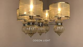 Миниатюра фото подвесная люстра odeon light lilit 4687/4 | 220svet.ru